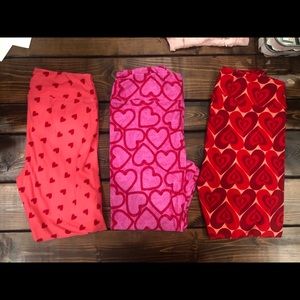 Valentine LulaRoe Leggings